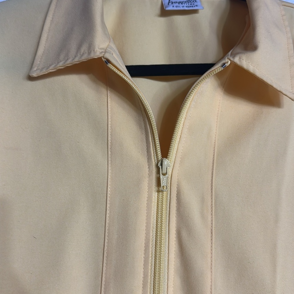 Vintage Yellow Jacket and Capris Set, 8 - Picture 7 of 12
